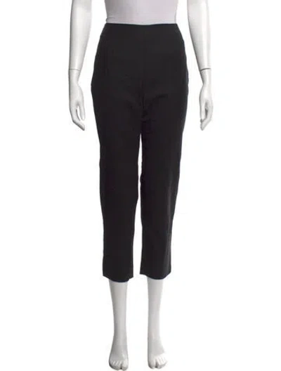 Pre-owned Jil Sander Virgin Wool Straight Leg Pants In Blue