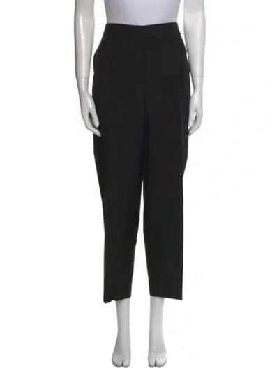 Pre-owned Jil Sander Virgin Wool Straight Leg Pants In Brown