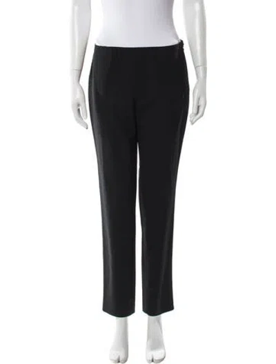 Pre-owned Jil Sander Virgin Wool Straight Leg Pants In Gray