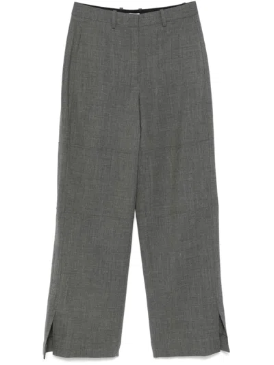 JIL SANDER VIRGIN WOOL TROUSERS