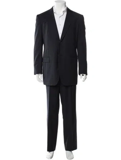 Pre-owned Jil Sander Virgin Wool Two-piece Blazer In Black