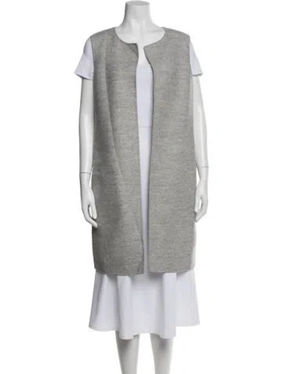Pre-owned Jil Sander Virgin Wool Vest In Green