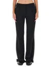 JIL SANDER VISCOSE BLEND PANTS