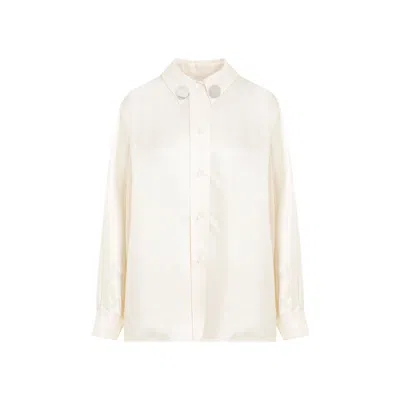 Jil Sander Viscose Shirt In Beige