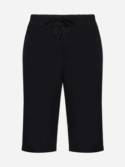 JIL SANDER VISCOSE SHORTS