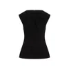 Jil Sander Sleeveless Pleated Neck Top