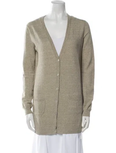 Pre-owned Jil Sander V-neck Sweater