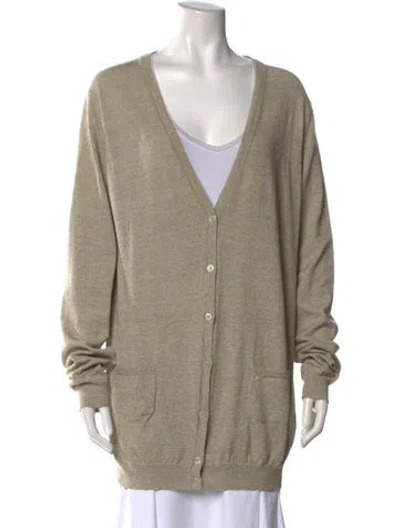 Pre-owned Jil Sander V-neck Sweater