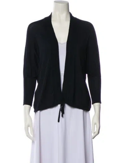 Pre-owned Jil Sander V-neck Sweater In Blue