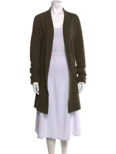 Pre-owned Jil Sander V-neck Sweater In Green