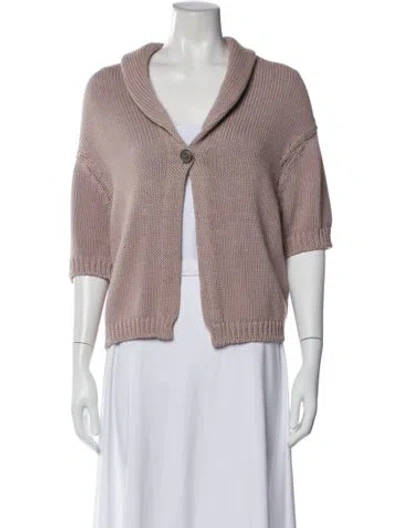 Pre-owned Jil Sander V-neck Sweater In Neutral