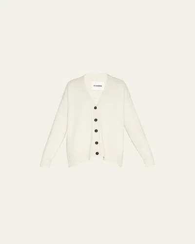 JIL SANDER VOLUME CASHMERE CARDIGAN