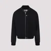 Jil Sander Zip-up Bomber Jacket In Black