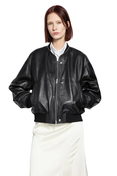 Jil Sander W Blouson 02 In Black