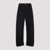 Jil Sander High Waist Wide Leg Trouser In Black