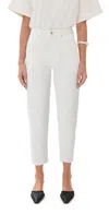 Jil Sander W Denim Trousers Porcelain In Porcelain