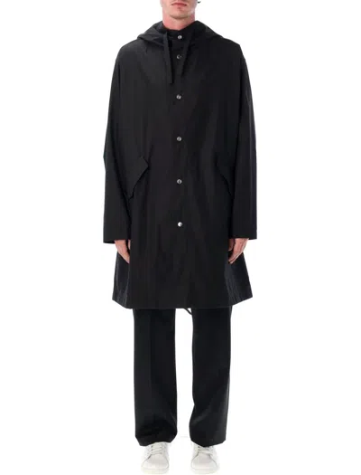 JIL SANDER JIL SANDER COTTON LOGO PARKA