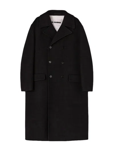 Jil Sander W Sport Coat 02 Db In Black