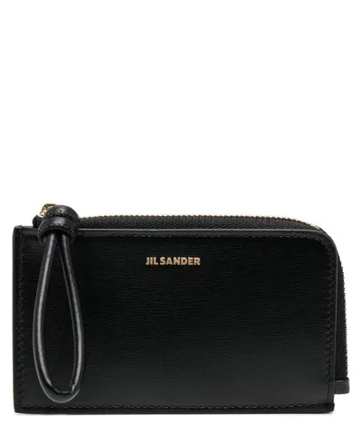 Jil Sander Wallet In Black