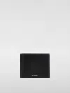 Jil Sander Zip-fastening Continental Wallet In 黑色