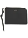 Jil Sander Wallet With Logo In Black