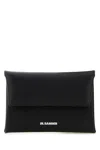 Jil Sander Envelope Coin Purse In Black