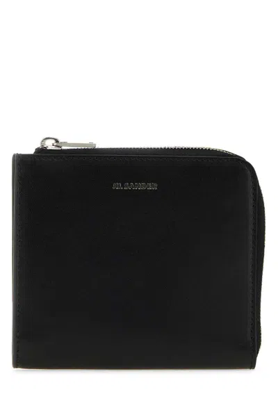 Jil Sander Wallets In Black