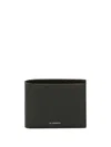 Jil Sander Zip-fastening Continental Wallet In Black