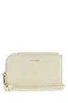 Jil Sander Women Portafoglio In Neutral