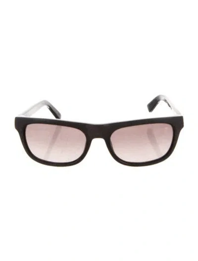 Pre-owned Jil Sander Wayfarer Gradient Sunglasses In Black