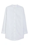 Jil Sander Wednesday Organic Cotton Poplin Button-up Shirt In Optic White