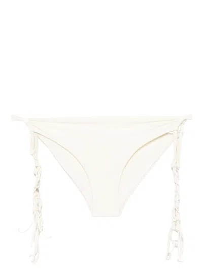 JIL SANDER JIL SANDER WHITE BIKINI BOTTOM