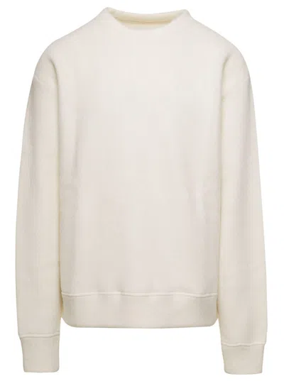 Jil Sander Brushed-effect Jumper In White