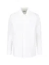 Jil Sander White Cotton Classic Shirt In White