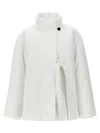 Jil Sander White Cotton Down Jacket