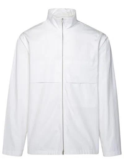 Jil Sander White Cotton Jacket