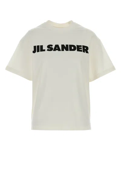 Jil Sander White Cotton Oversize T-shirt