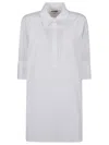 Jil Sander White Cotton Shirt In White
