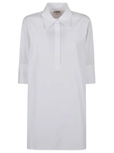 Jil Sander White Cotton Shirt