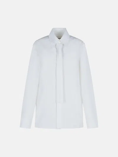Jil Sander White Cotton Shirt