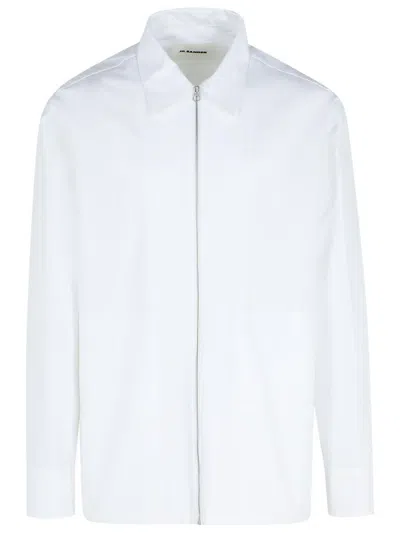 Jil Sander White Cotton Shirt