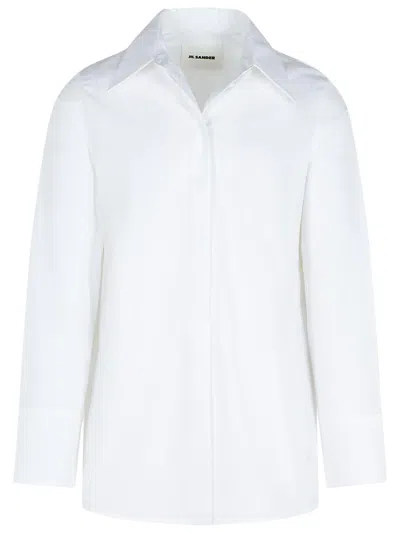 Jil Sander White Cotton Shirt