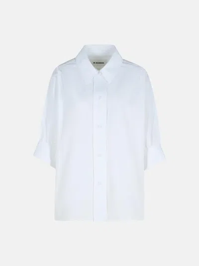 Jil Sander White Cotton Shirt