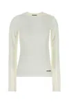Jil Sander White Cotton T-shirt In 100