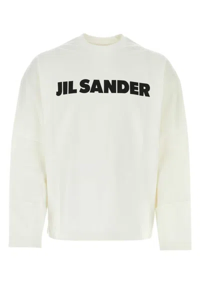 Jil Sander Cotton T-shirt In White