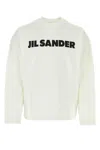 JIL SANDER WHITE COTTON T-SHIRT