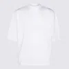 Jil Sander Mock-neck Oversized T-shirt In White
