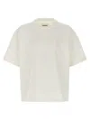 Jil Sander Logo Print T-shirt In Neutral