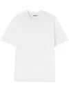 Jil Sander Logo Print T-shirt In White