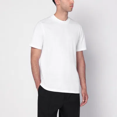 Jil Sander White Cotton T-shirt